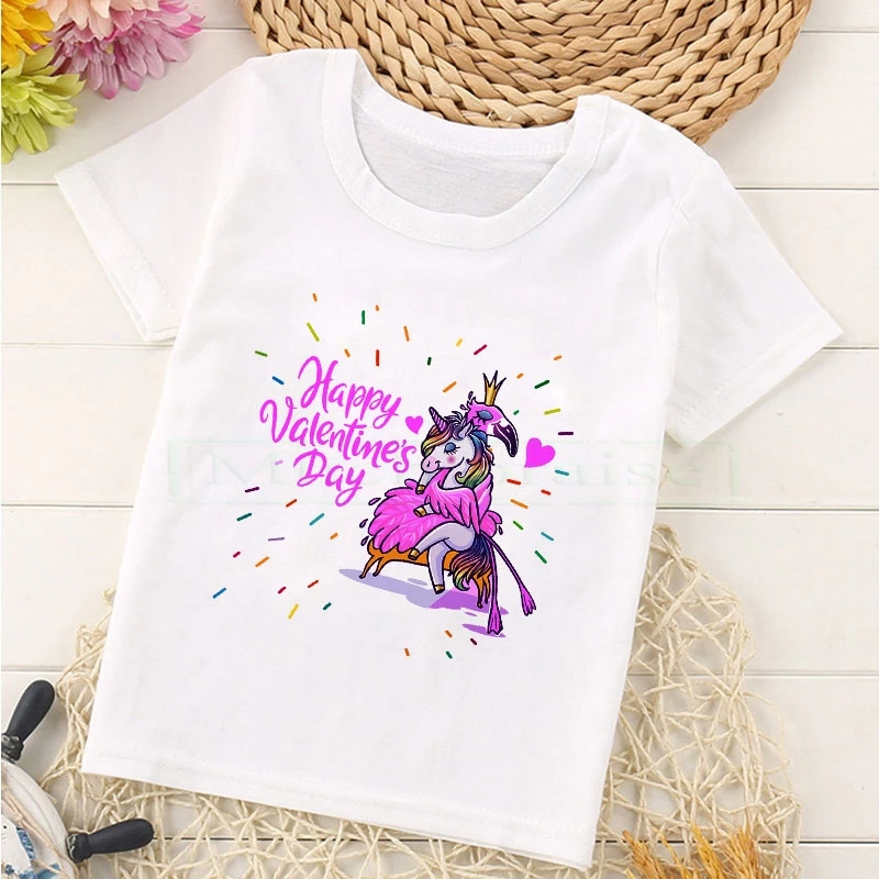 

2020 Baby T-shirts Summer Kid Boy Top Toddler Tee Clothes Children Girl Clothing Unicorn T-shirt Short Sleeve Casual Wear