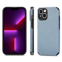 fiber texture phone case for iphone 13 12 mini 11 pro xs max xr x soft tpu frame cover for iphone 8 7 plus se 2020 case