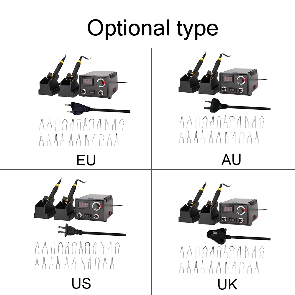 

Professional Wood Burning Machine Kit Wood Craft Tool Kit for Wood/Leather/Gourd Multifunctional Wood Burning Pyrography Pen