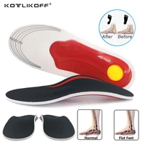 kotlikoff premium orthotic gel high arch support insoles gel pad 3d arch support flat feet women men orthopedic foot pain unisex