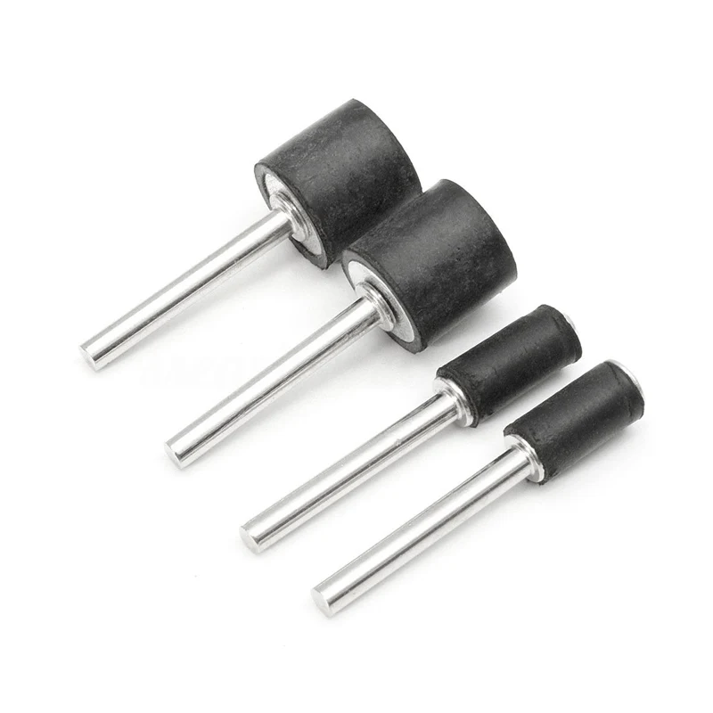 

100pcs 1/4 1/2 Grit Drum Sand Bands Sanding Kit W/ 4 Mandrels For Rotary Tools
