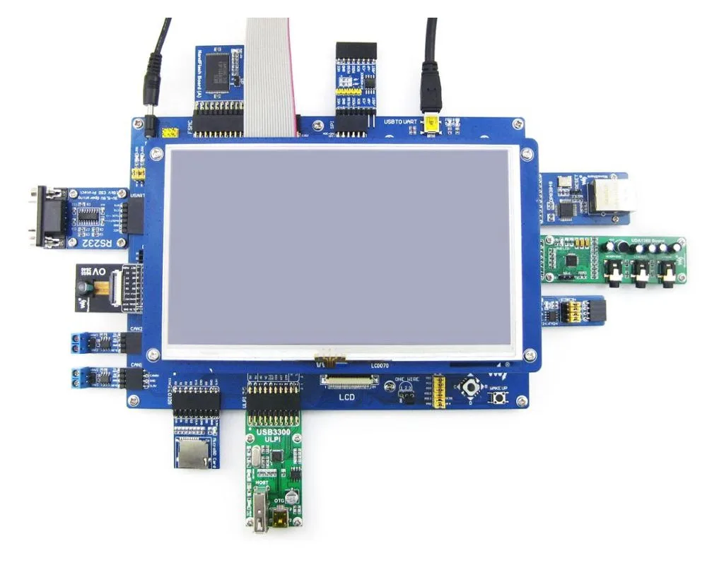 Плата разработки STM32 плата для STM32F429I MCU STM32F429IGT6 ARM Cortex M4 + 7-дюймовый сенсорный