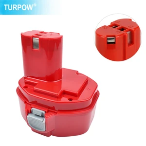 Turpow 35000mAh Ni-MH Replacement Battery 14.4V For Makita 1420 1422 1433 1434 1435 1435F 192699-A 193158-3 192600-1 Battery
