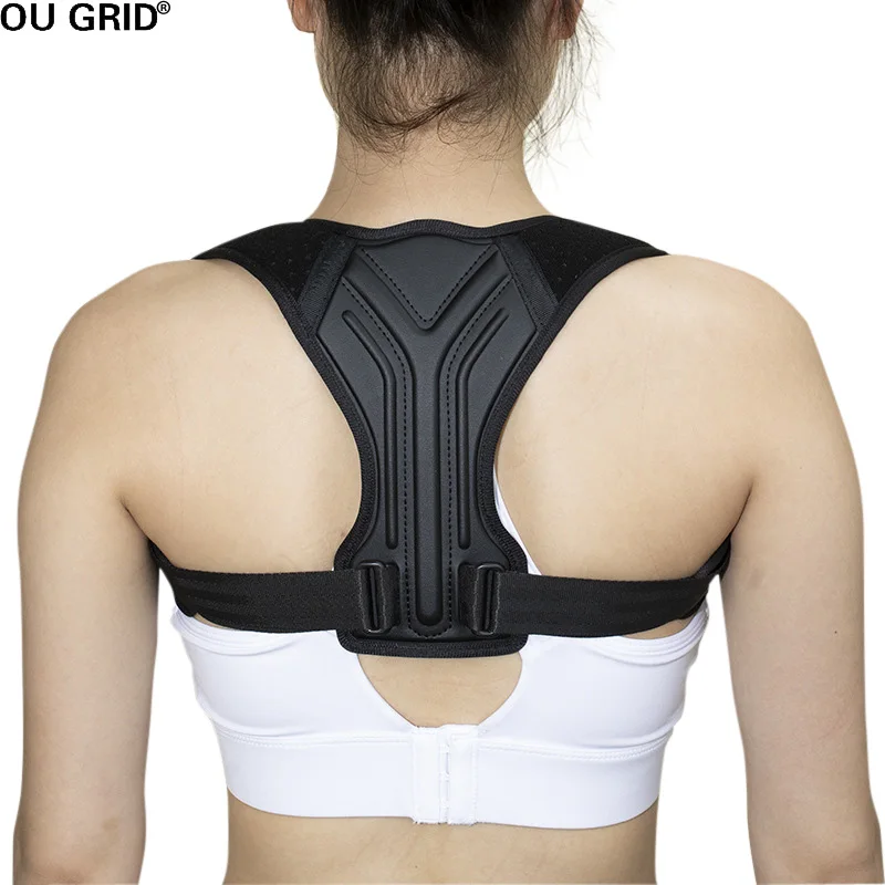 

Posture Corrector For Men And Women,Upper Back Brace For Clavicle Support,Adjustable Back Straightener And Providing Pain Relief