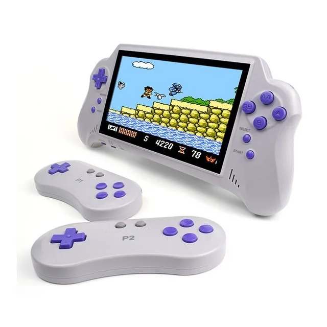 4K мини классическая игровая эмулятор игровая консоль 7 дюймов портативная игровая консоль NES видео игра HDMI ТВ игра Ретро видеоигра - Color: Game Console