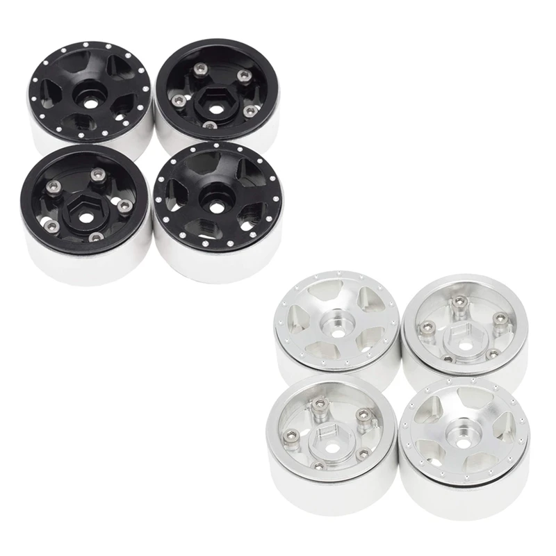 

Для радиоуправляемого гусеничного автомобиля Axial SCX24 90081 1/24, 4 шт., 1,0 металлический замок, колесный обод, ступица колеса, обновленные детали, а...