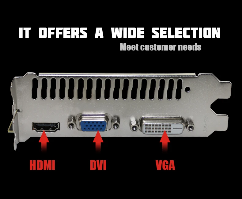 GTX650 GPU Veineda видео карта GTX650 1G 128Bit gtx vga карточная игра 1059/5000 МГц Hdmi+ Dvi Directx11 видеокарта
