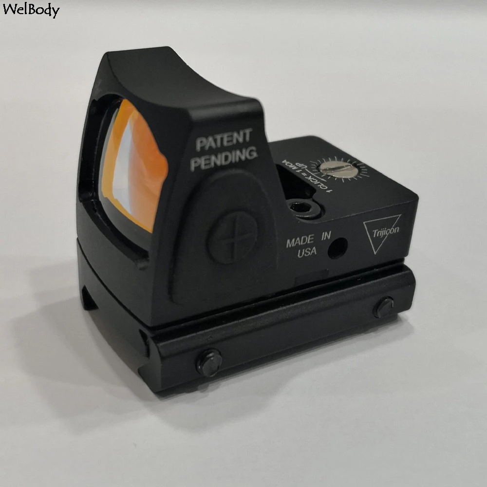 Hunting Glock Optical Micro Reflex Red Dot Sight Scope Riflescope Adjustable Brightness Rifle Scopes Airsoft Optics Sigh | Спорт и