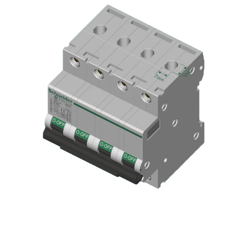 Экспорт из Китая Тип C 4P 16A 20A миниатюрный автоматический выключатель ac Качество
