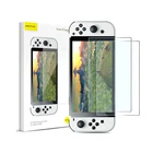 Закаленное стекло HAIFVA 2 шт. в упаковке, 9H HD защитная пленка для экрана Nintendo Switch OLED, Защита экрана для Switch OLED NS OLED