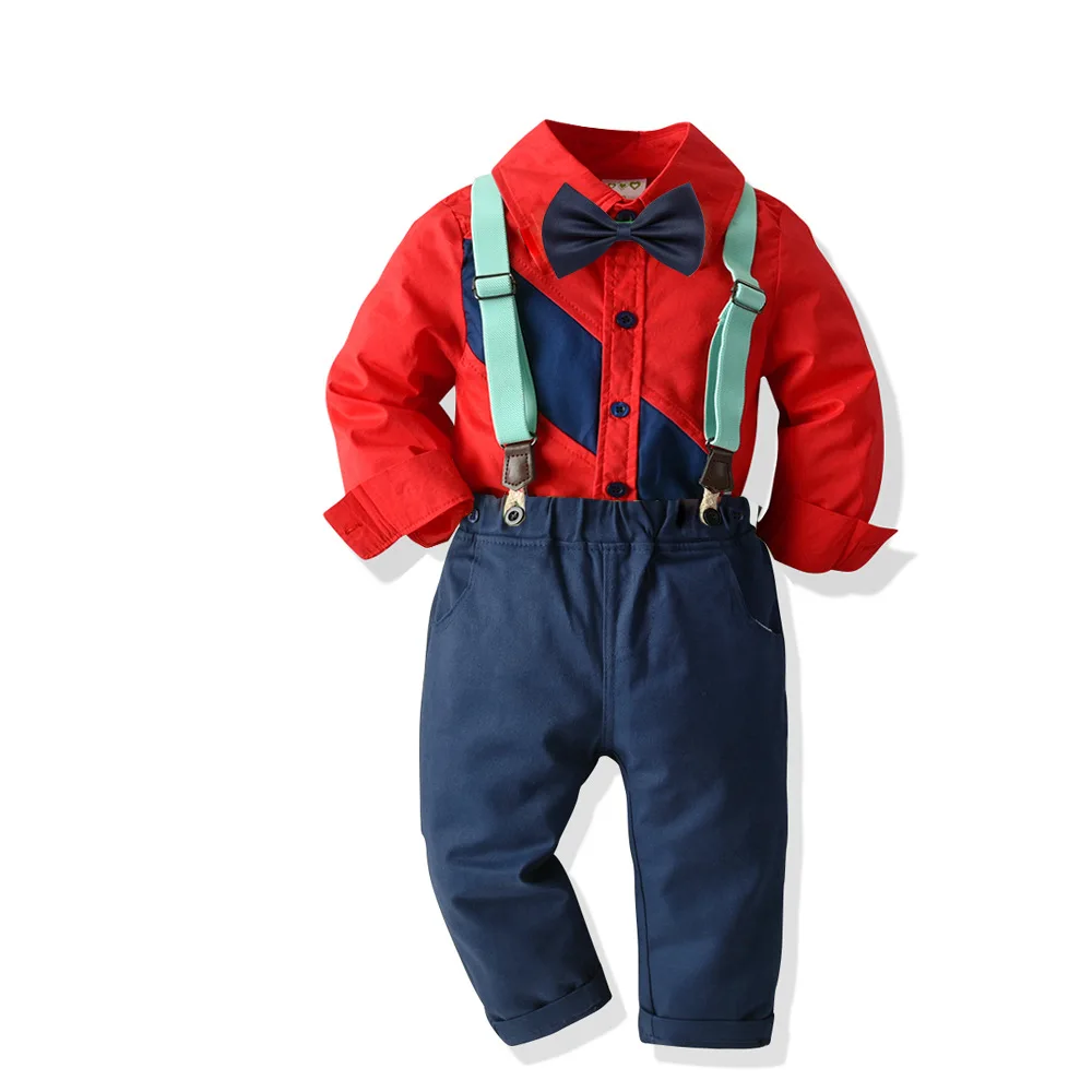 Toddler Boy Clothes Summer Children Clothing Baby Boys Gentleman Sets For Kids T-shirt+Jeans Sport Suits Outfits |