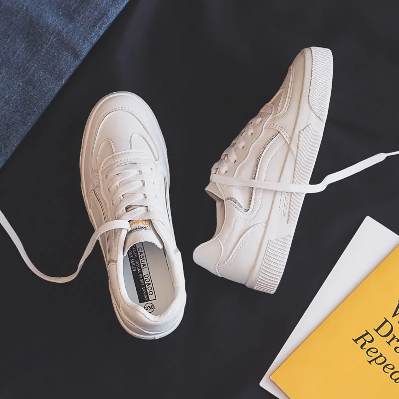 Женская Вулканизированная обувь Новинка 2019 года сезон осень Модные дышащие