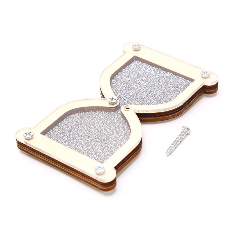 

Busy Board DIY Hourglass Toys Life Skills Montessori Sensory Activity Board Fat Hourglass Finished Busy Board Accessories
