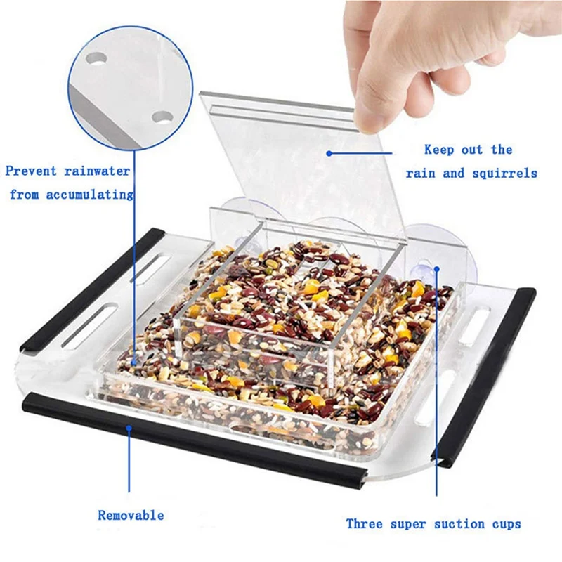 

Bird Feeder Hanging Wild Bird FeederOutside Garden Yard Decoration comfort 2021 New Explosive new products of high quality