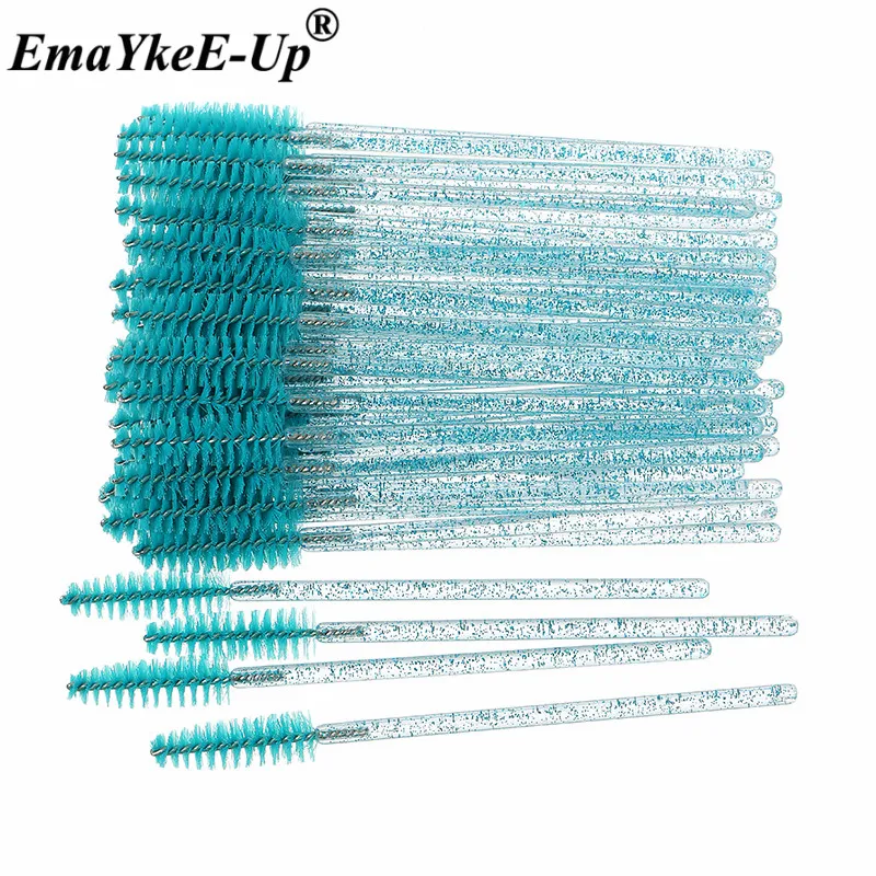 

200pcs Eyelash Extension Disposable Eyebrow Brush Mascara Wand Applicator Spoolers Eye Lashes Cosmetic Brushes Set Makeup Tools