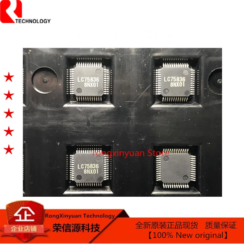 LC75836 TQFP48 LC75836WH-E Автомобильная компьютерная плата чип 100% Новый оригинальный |