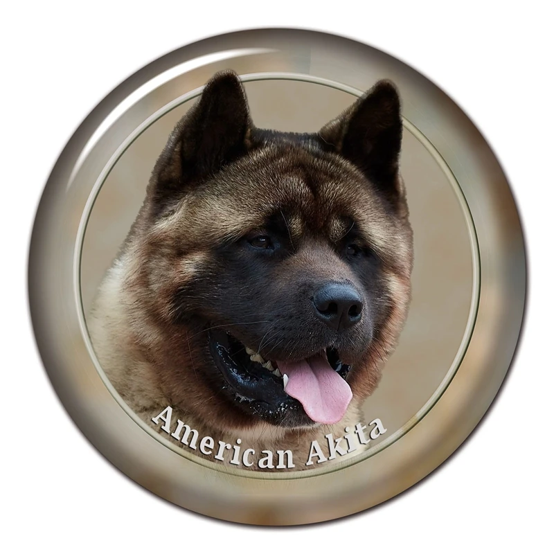 

41602 # различные размеры ПВХ наклейка Американская Акита V2 Автомобильная наклейка водонепроницаемая для бампера заднего окна ноутбука холод...