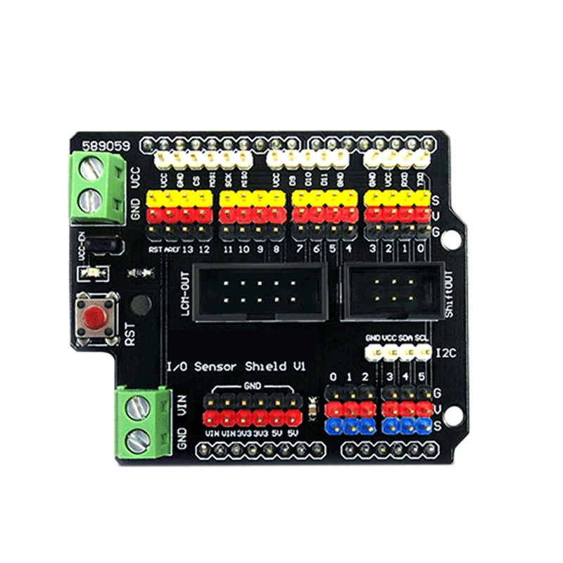 AAAJ многофункциональная макетная плата микроконтроллера для Arduino UNO R3 Sensor I/O|Платы
