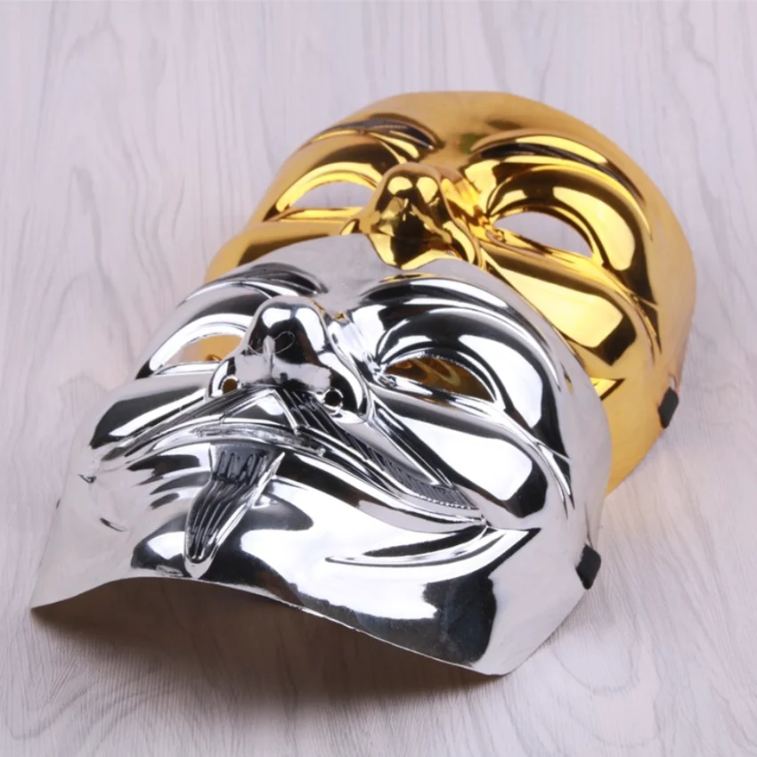 1 шт. маска хакер для косплея по мотивам фильма V означает Вендетта| |