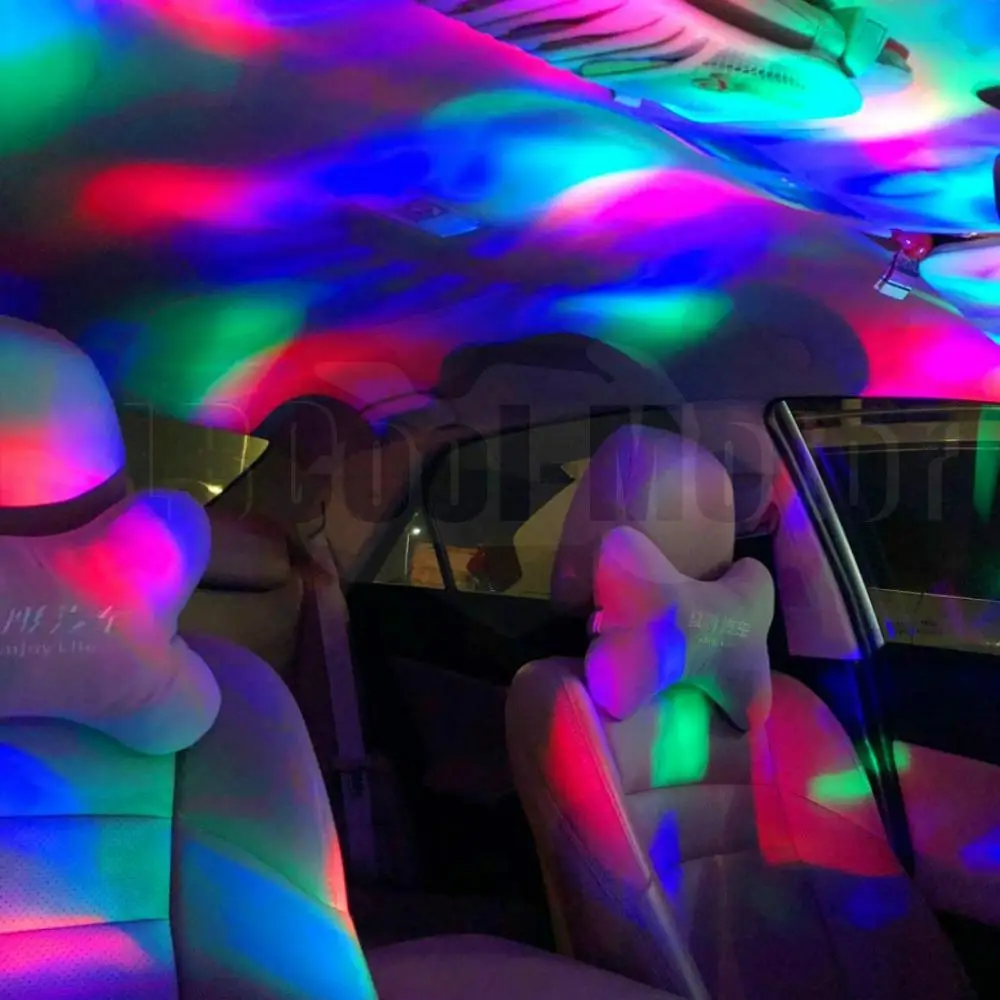 DJ Голосовое управление автомобиля декоративные светодиодные лампы магический