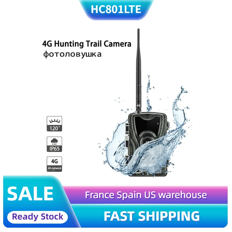 Охотничья камера Suntek HC801LTE 4G 12 МП 940 нм ночное видение gsm MMS GPRS фотоловушка