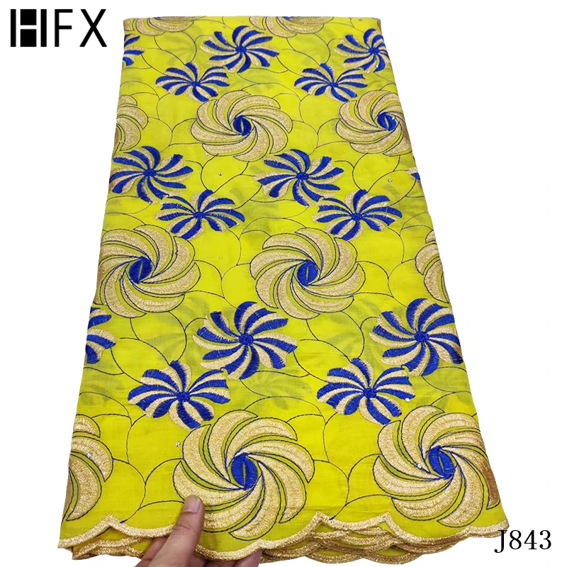 

HFX Hot Selling African Lace 2020 High Quality Swiss Voile In Switzerland Nigerian Pink Cotton Lace For Bridal Dress J843