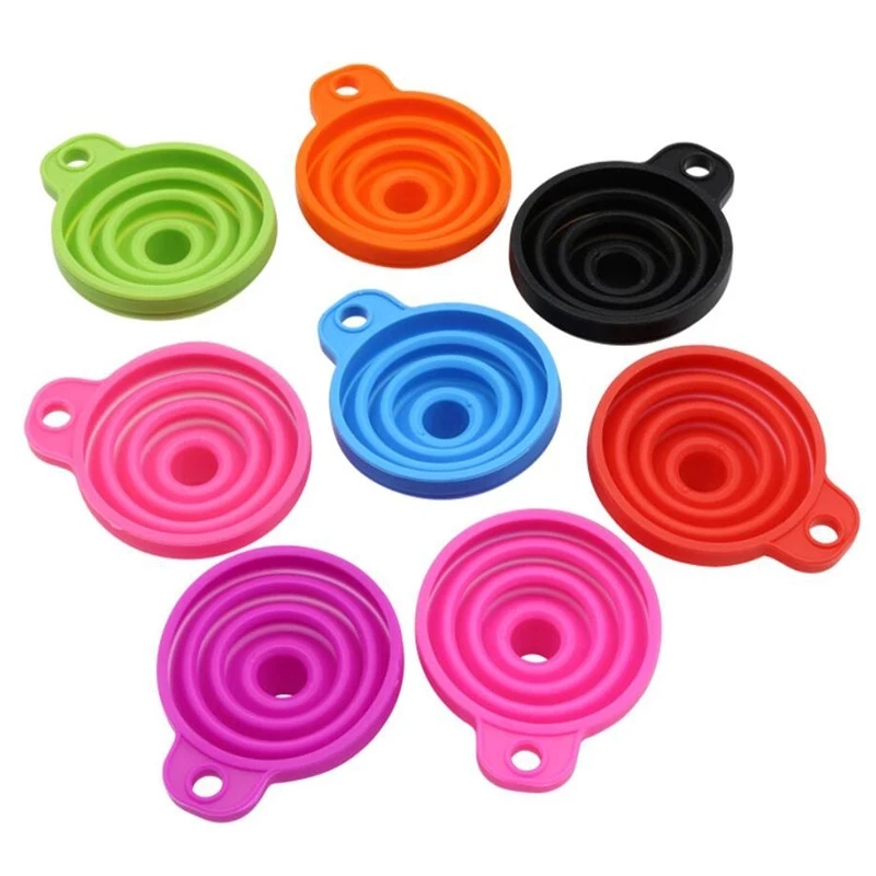 

1pcs Diamond Painting Accessories Tools Convenient Foldable Silicone funnel Bead Container Diamond Embroidery Mosaic Tool