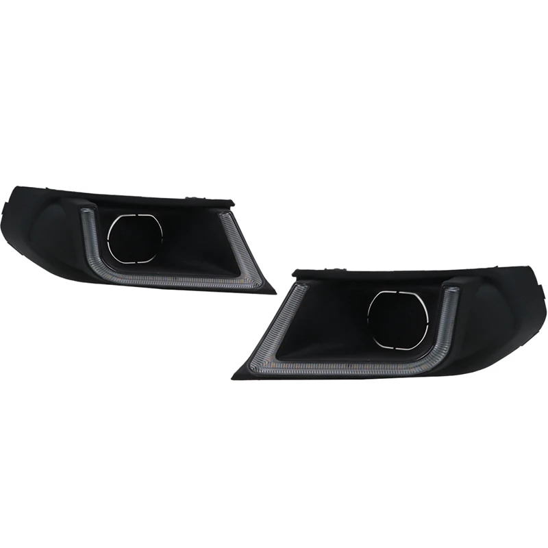 

DHBH-Car Front Fog Lamp with Two-Way Function Dedicated Car Daytime Running Light for Ford Escort 2018-2019