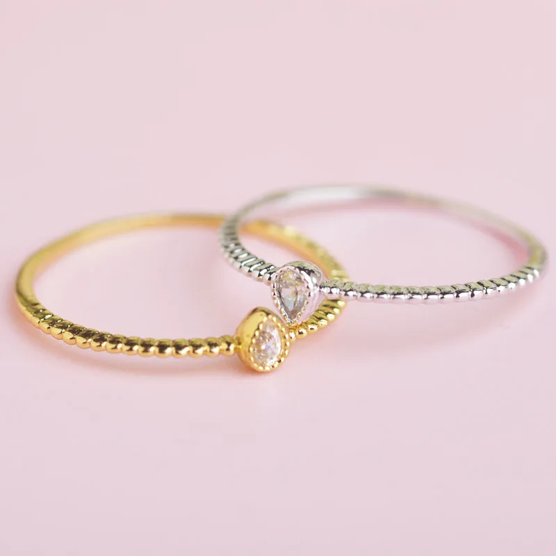 MECHOSEN сверкающие тонкие кольца с фианитом AAA для свадьбы помолвки золотого цвета