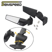 semspeed newest modified motorcycle 2pcs rearview mirrors wind wing adjustable rotating side mirrors for bmw s1000rr 2020 2021