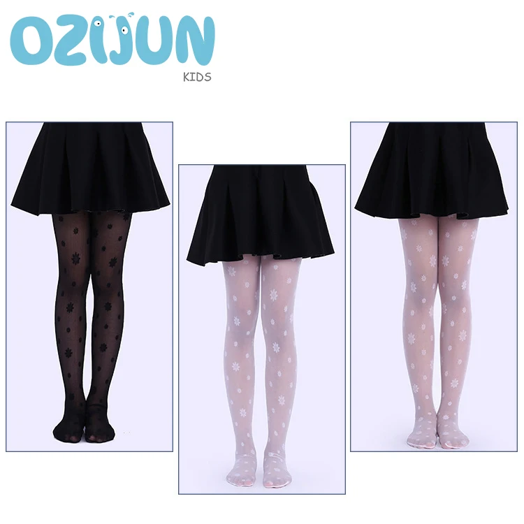 Детские летние ультратонкие колготки Танцевальные чулки для девочек
