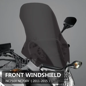 nc700x nc750x windscreen windshield for honda nc700x nc750x nc 750 700 x 2011 2015 2014 wind shield screen protector parts free global shipping