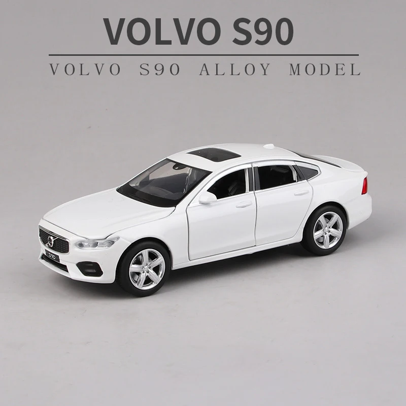 1:32 VOLVO S90 литой металлический лицензионный роскошный седан автомобиль коллекция