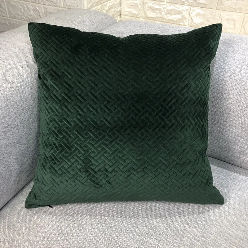 Роскошный вельветовый чехол для подушки LeRadore однотонный домашнего декора отеля