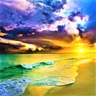 Алмазная живопись, Пляжный Пейзаж, алмазная вышивка, мозаика, квадратные стразы, украшение для дома, рождественский подарок