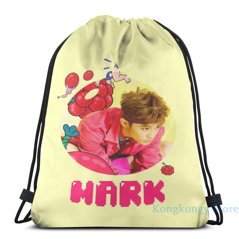 Забавный школьный рюкзак с графическим принтом NCT 127 Mark Cherry Bomb для мужчин и женщин