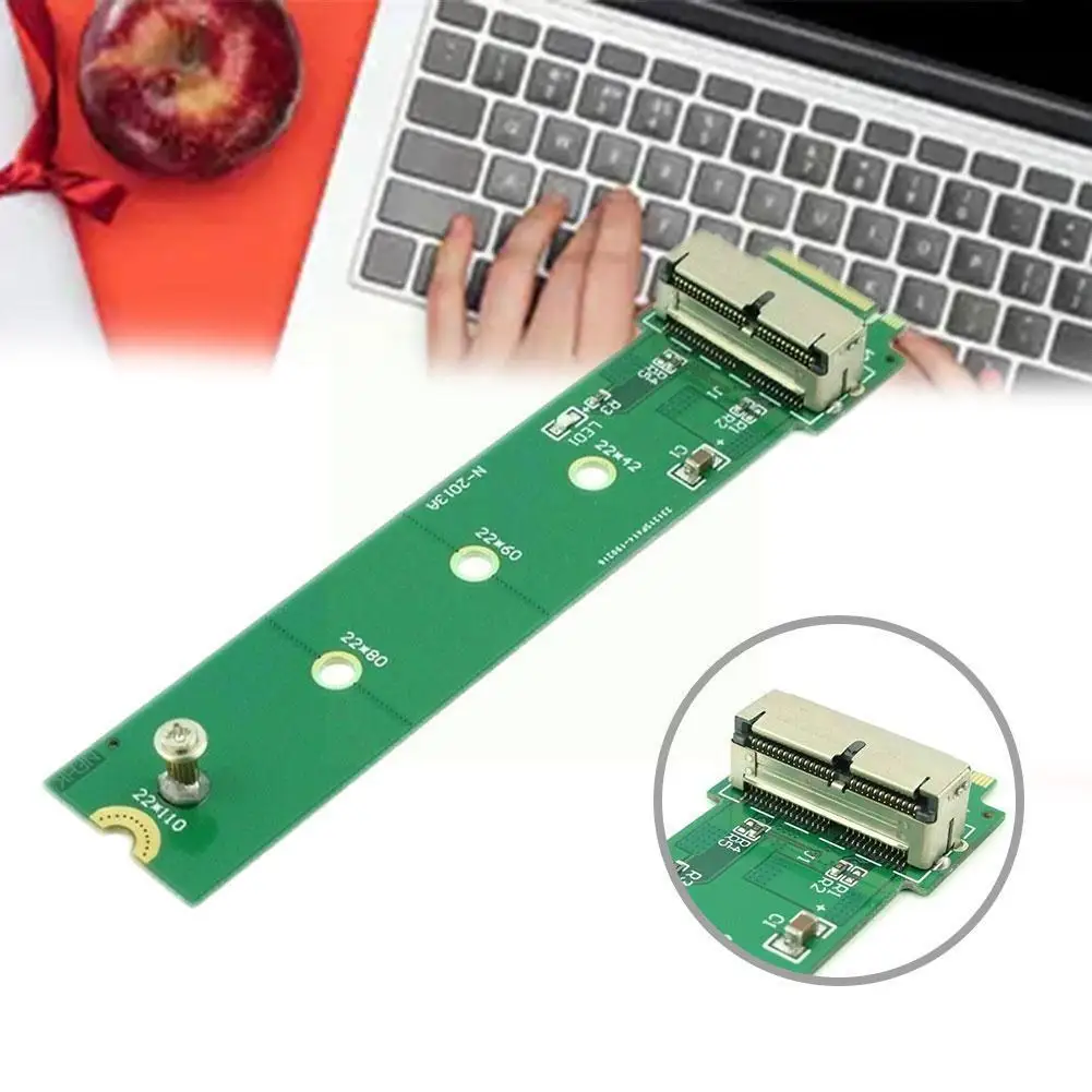 

High Quality For Air Pro 12+16 Pins Ssd To Computer Pci-e Converter Card Accessories For Pc M M.2 Adapter (ngff F9i1