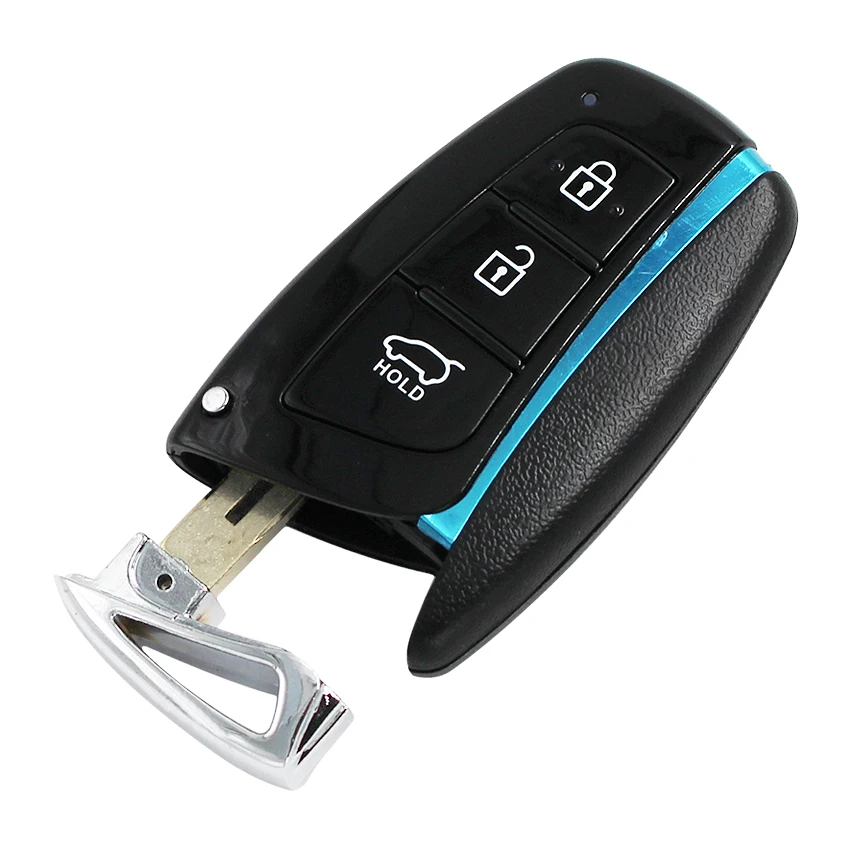 3 кнопки смарт-ключ Автозапуск брелок для Hyundai Santa Fe Smart 433 МГц с ID46 чип FCCID:95440 2W500 |
