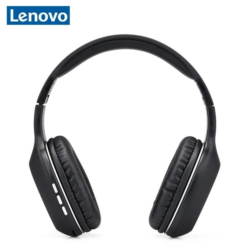 

NEW Lenovo HD300 Wireless Headphones Bluetooth 5.0 Headset Subwoofer Sports Running Headset Unisex Noise Reduction Video Call