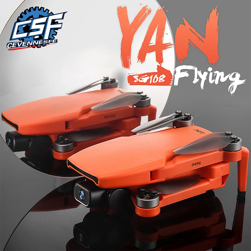 Новый SG108 Дрон с разрешением 4k HD 5G Wi Fi GPS бесщеточным двигателем FPV полета за 25 мин rc