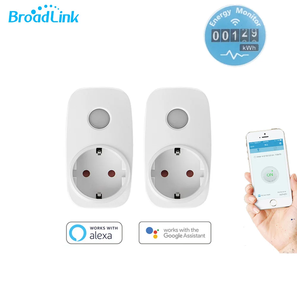 Broadlink Contros SP3 Smart Socket US EU WiFi Power Plug дистанционное управление Автоматизация