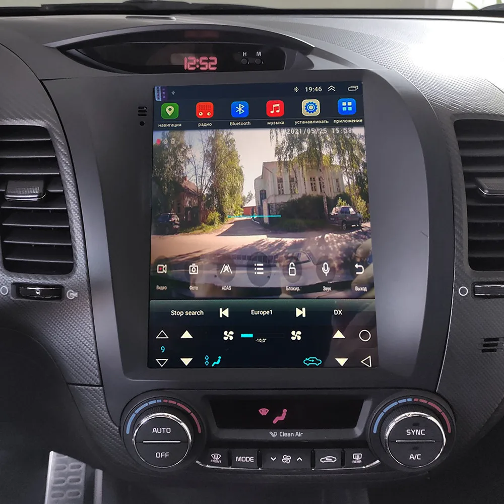 Автомагнитола 2 din для Kia Cerato 3 2013 2014 2015 2017 с экраном в стиле Tesla радио