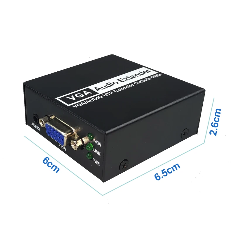 Расширитель порта VGA 200 м 1xSplitter hdmi передатчик и приемник TX/RX расширитель через Cat5e/Cat6 UTP кабель RJ45 LAN Ethernet 1080P