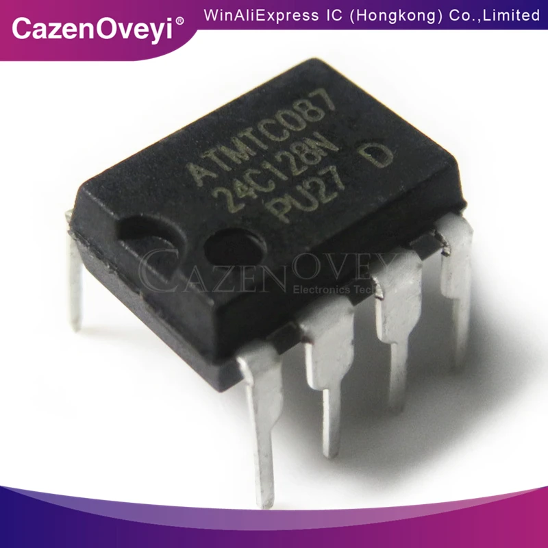 

10pcs/lot FT24C128A AT24C128A FT24C128 24C128 DIP-8 In Stock