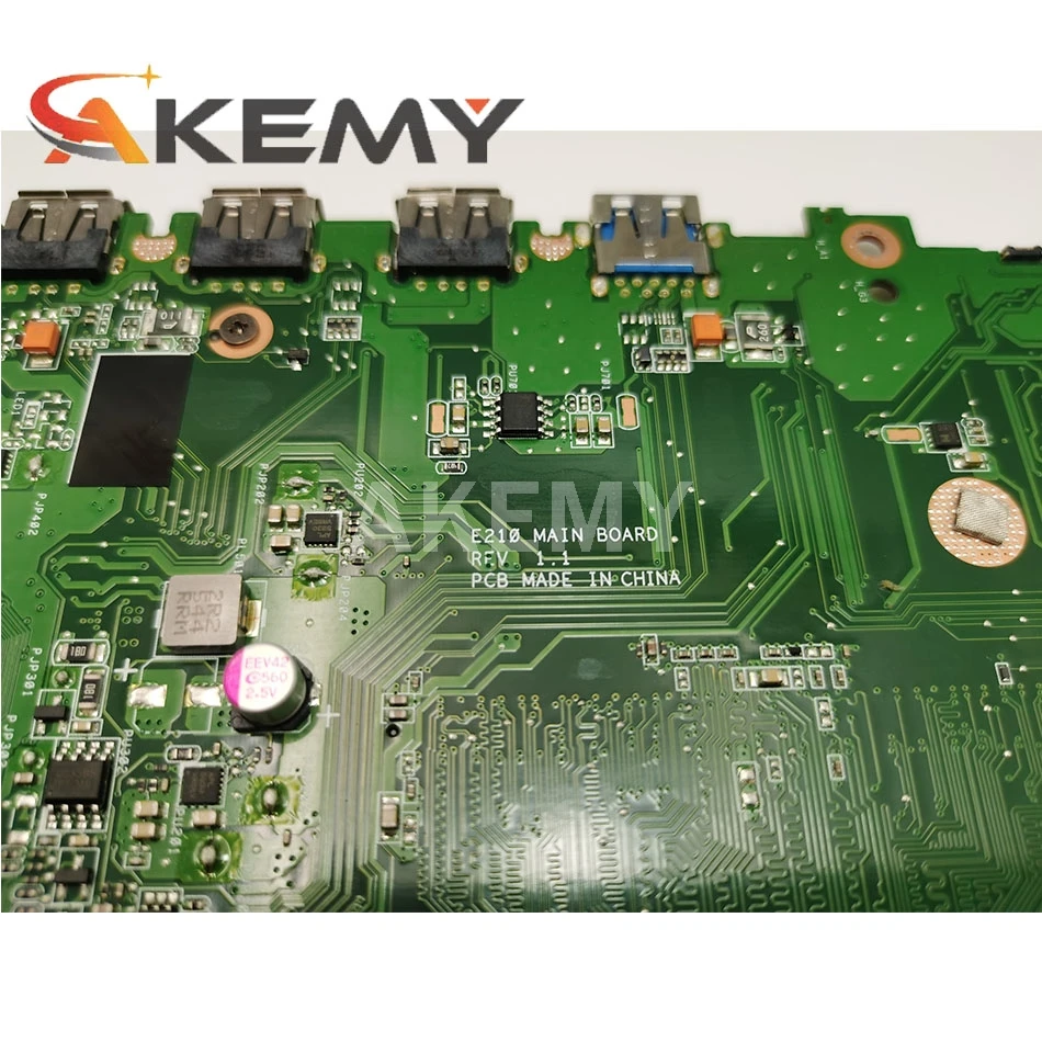 

JIANSU New E210 N2807 CPU Motherboard For ASUS E210 Laotop Mainboard Motherboard