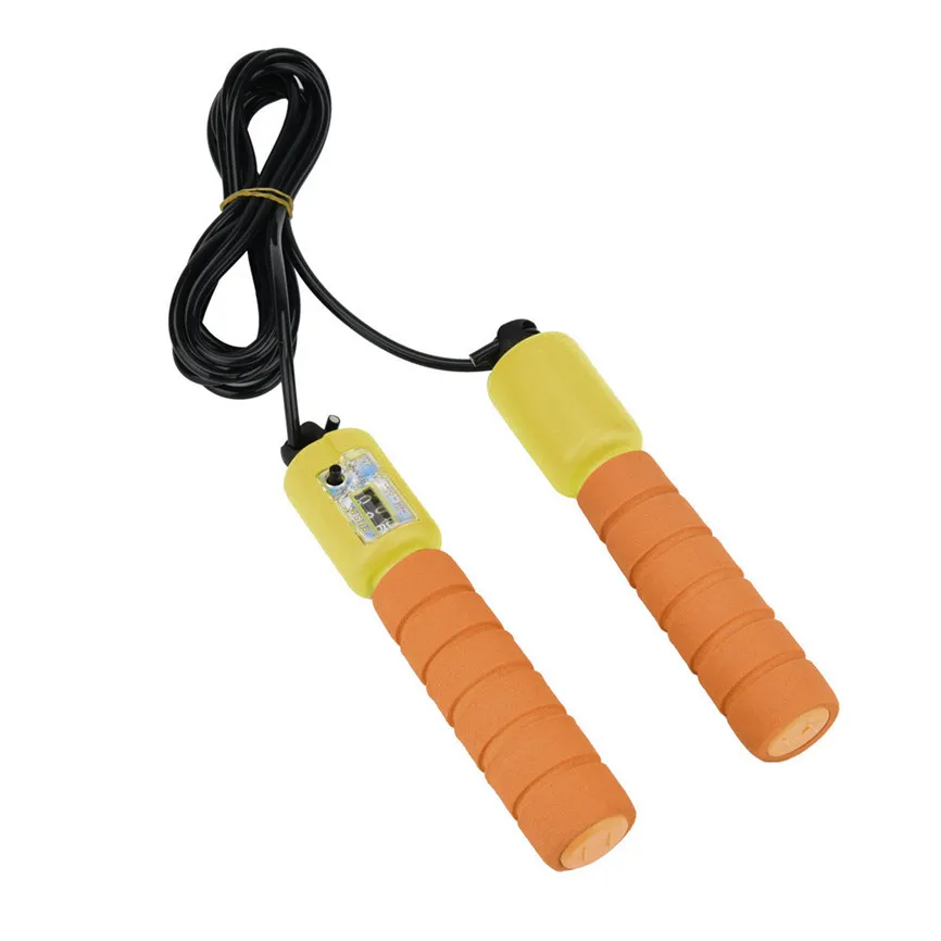 Kids Jump Rope Skipping Adjustable Length Time skipping Automatic Counting High Quality Portable Durable Adjust | Спорт и