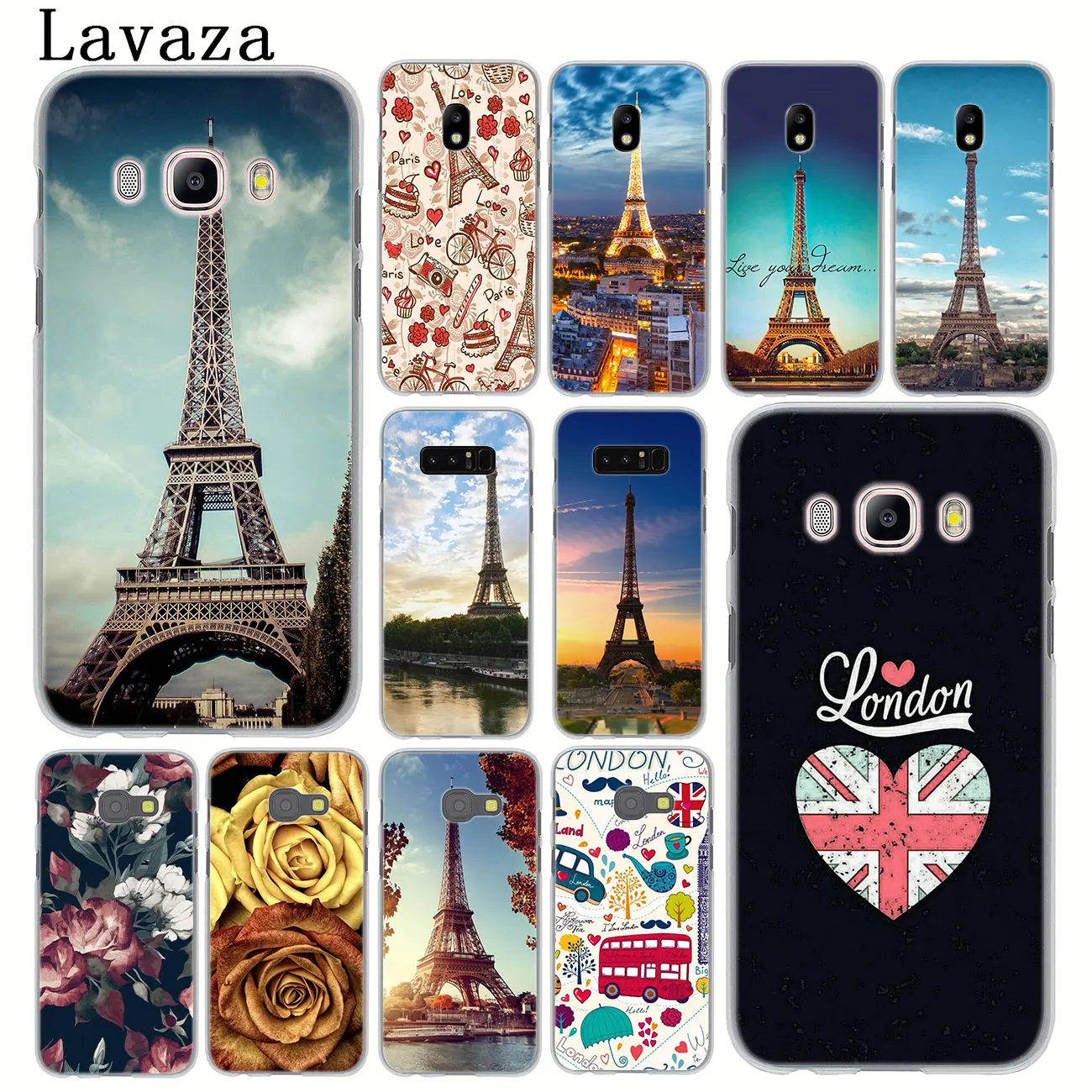 Lavaza Франция Париж Эйфелева башня чехол для телефона samsung Galaxy J8 J7 Duo J6 J5 J4 Plus 2018 2017 2016