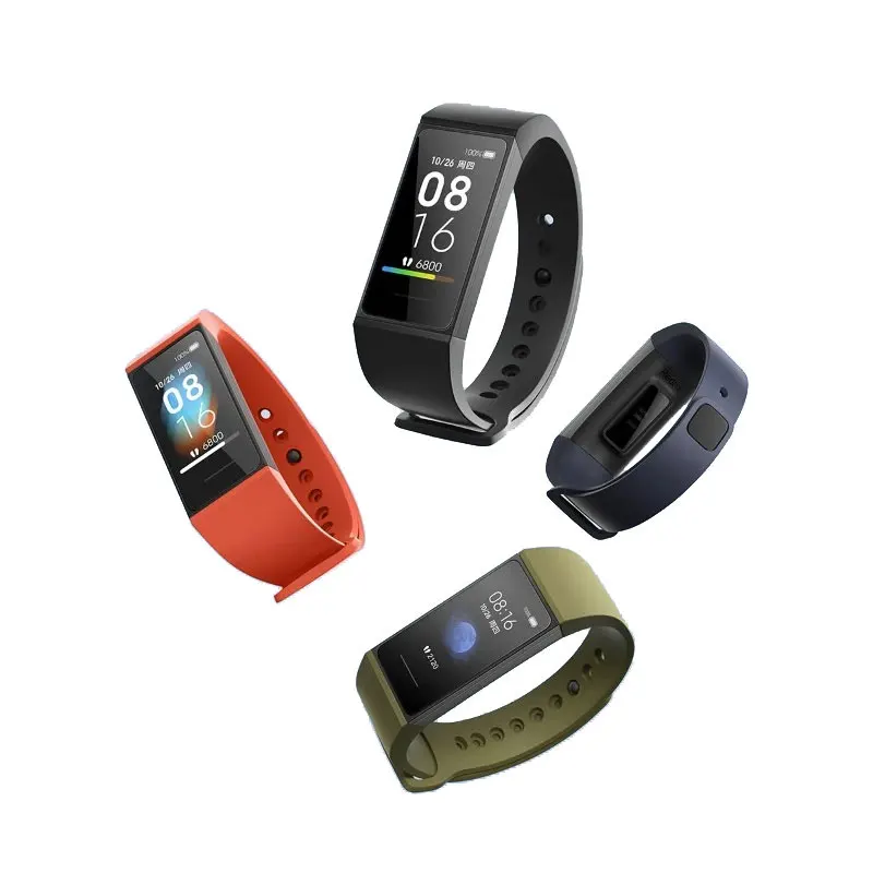 Ремешок силиконовый для xiaomi mi Smart Redmi band спортивный сменный Браслет фитнес