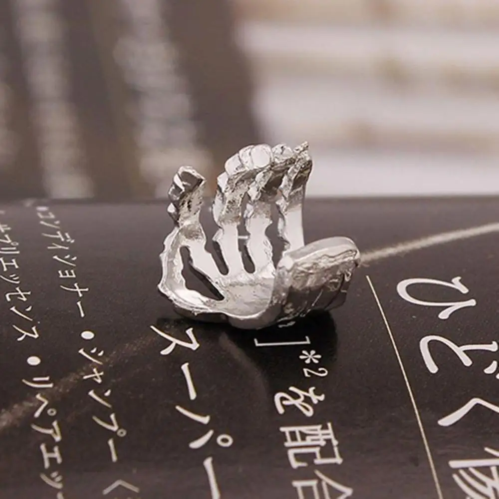 1 шт. унисекс в стиле панк цвет экороды скелет палец зажим для ушей манжеты товары