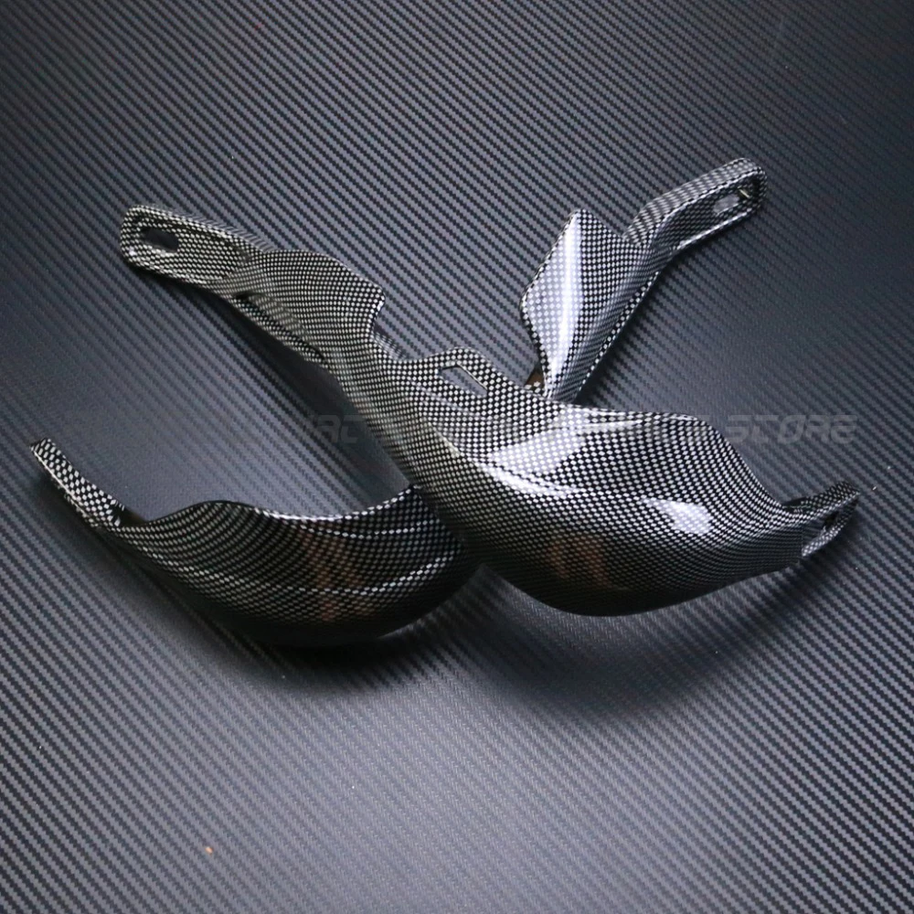 28 мм/22 мм углеродное волокно цвет мотоцикл крест ручной защиты руля кисти